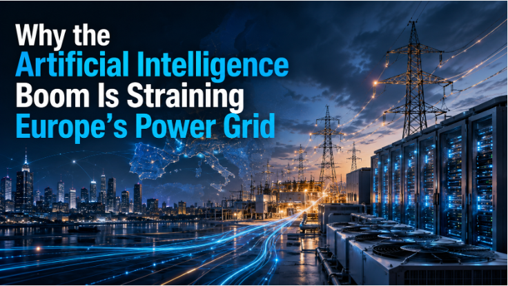 Why the Artificial Intelligence Boom Is Straining Europe’s Power Grid
